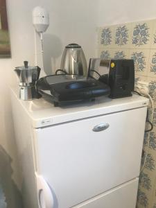 A kitchen or kitchenette at Studios Panorama Drios