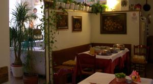 Restaurace v ubytování Albergo Le Rose