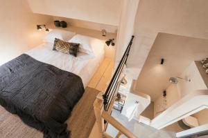Posteľ alebo postele v izbe v ubytovaní Casita Casita Lindos - Adults Only