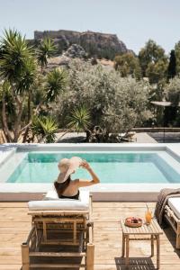 Bazén v ubytovaní Casita Casita Lindos - Adults Only alebo v jeho blízkosti
