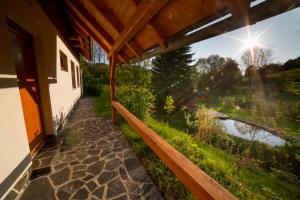 Zahrada ubytování Apartmány Maršíkov