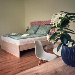 Posteľ alebo postele v izbe v ubytovaní Moment Apartments + 36 fotografií
