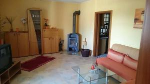 Posezení v ubytování Große Ferienwohnung auf dem Pferdehof Nähe Bamberg, Coburg, Schweinfurt