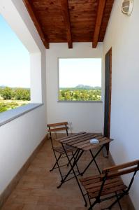 Μπαλκόνι ή βεράντα στο B&B Il Mirto di Paola