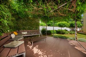 Vonkajšia záhrada v ubytovaní Holiday Home Villa Tereza