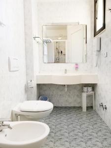 Koupelna v ubytování Hotel Parco Dei Principi