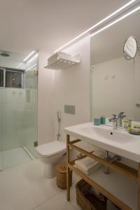 Koupelna v ubytování Hotel Arpoador