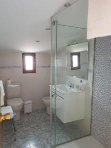 Ванная комната в Hostería Carmen