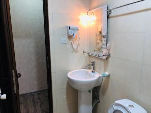 A bathroom at Paradise Kazbegi