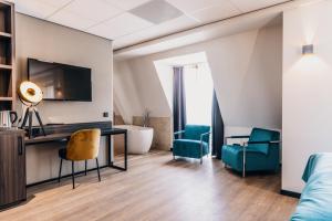 Posezení v ubytování Hotel Hoogeveen