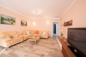 TV a/nebo společenská místnost v ubytování Apartman Vita