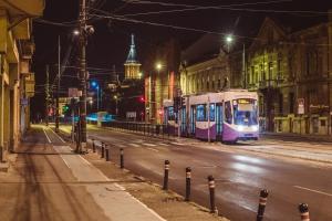 Almennt útsýni yfir borgina Timişoara eða útsýni yfir borgina eins og það er á gistihúsinu
