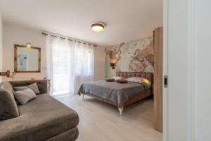 Katil atau katil-katil dalam bilik di Apartment Aron Trogir