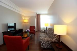 TV a/nebo společenská místnost v ubytování Grand Kampar Hotel