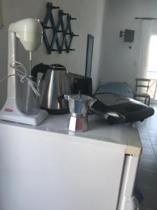 A kitchen or kitchenette at Studios Panorama Drios