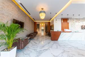 Posezení v ubytování Light Hotel