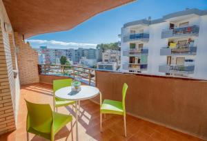 Balkón nebo terasa v ubytování Rentalmar Azahar