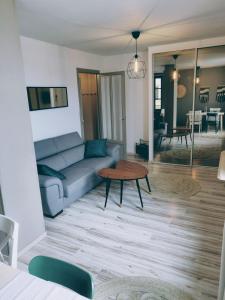 Zona d'estar a Appartement L'Oliveraie - La Cité plein les yeux