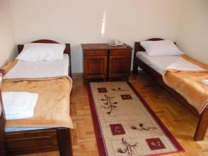 Cama o camas de una habitación en Hotel Delta