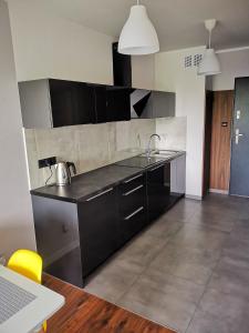 Kuchyňa alebo kuchynka v ubytovaní Apartament Cyprys 2