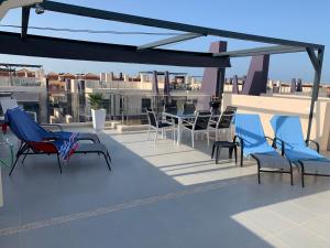 Balkón alebo terasa v ubytovaní Casa Higuericas- Penthouse Beach - Torre de la Horadada