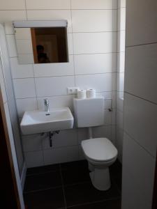 Kúpeľňa v ubytovaní Appartements Bleistattblick