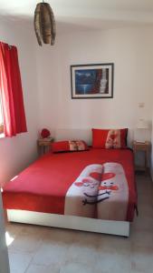 Postel nebo postele na pokoji v ubytování Vacation Home Licinius + 20 fotografií