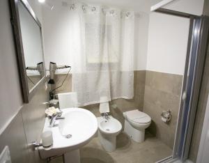 Koupelna v ubytování B&B A Modo Mio