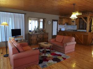 Posezení v ubytování Hospedium Hostal Almanzor