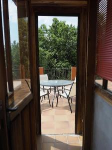 Balkón nebo terasa v ubytování Hospedium Hostal Almanzor