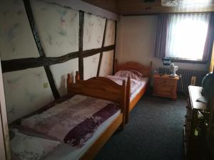 เตียงในห้องที่ Eulenburg