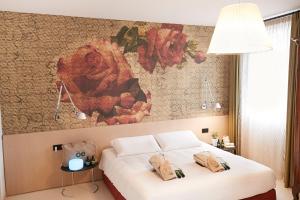 Posteľ alebo postele v izbe v ubytovaní Antica Pusterla Relais de Charme