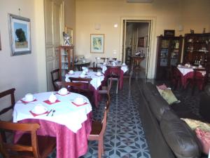 Posezení v ubytování B&B Conte Ruggero