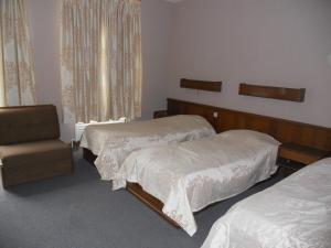 Voodi või voodid majutusasutuse Hotel Ten Putte toas