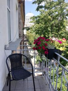 Balkón nebo terasa v ubytování Sija's house
