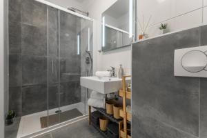 Koupelna v ubytování Apartment StellaMare
