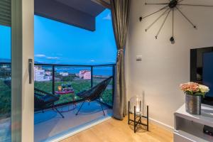 Balkón nebo terasa v ubytování Apartment StellaMare