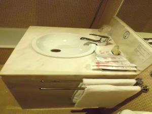 A bathroom at Hotel Vila do Alba