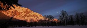 Paesaggio naturale nelle vicinanze del bed & breakfast