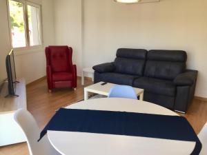 Część wypoczynkowa w obiekcie Portosín -Suites
