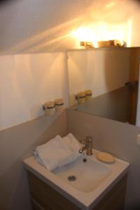 Koupelna v ubytování Haus Friedeck
