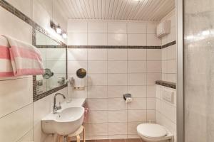 Koupelna v ubytování Haus Talblick