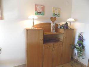 Kuchyň nebo kuchyňský kout v ubytování Haus Alexandra
