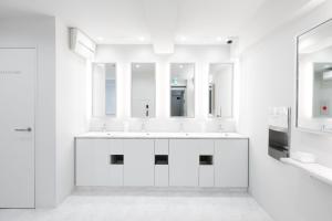 Koupelna v ubytování TSUKIMI HOTEL + 37 fotografií