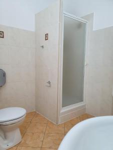Kylpyhuone majoituspaikassa Casa Guelfucci