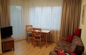 TV a/nebo společenská místnost v ubytování Lucerne Apartment Mount Pilatus
