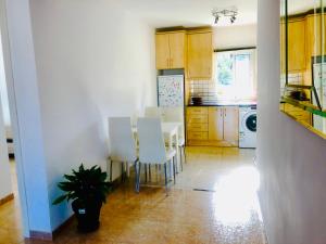 A kitchen or kitchenette at Apartamento Flamingo Puerto Marina - 150m Playa
