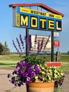 Certifikát, hodnocení, plakát nebo jiný dokument vystavený v ubytování Westway Inn Motel