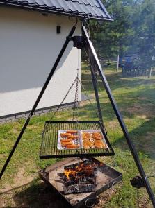 Gril pre hostí v dovolenkovom dome