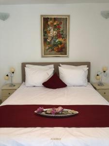 Postel nebo postele na pokoji v ubytování Academy Hotel